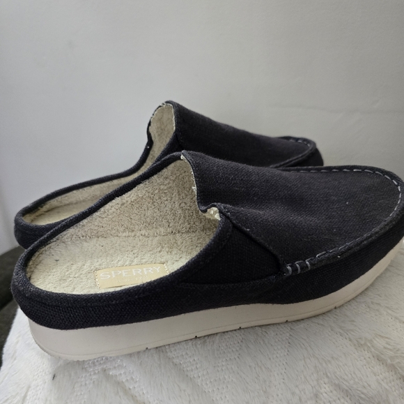 Sperry Men's Black Slip-On Shoes - Picture 1 of 6